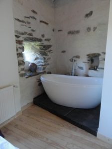 Salle de bain de la Chambre d'hôte "Prune"